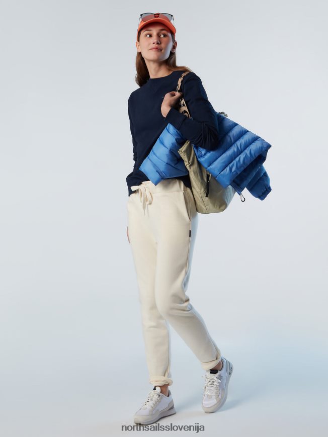 ženske North Sails mornarsko modra pulover s potiskom na prsih oblačila ZBDXNV597