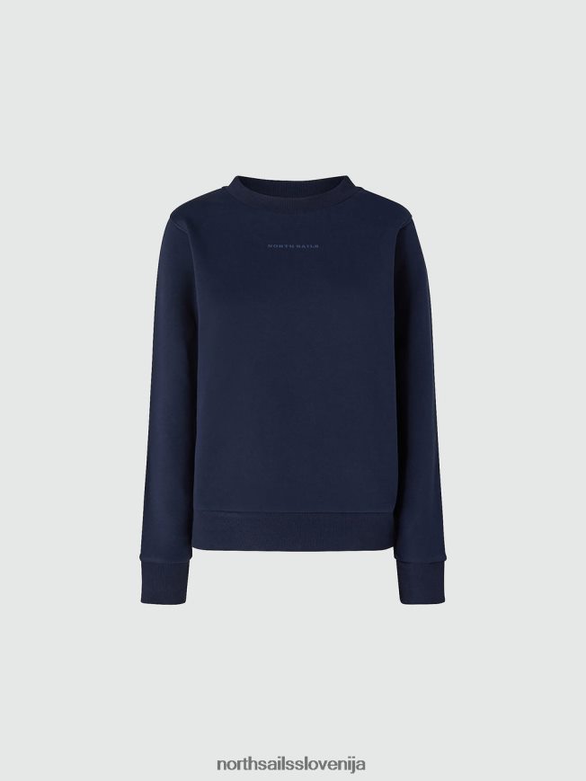 ženske North Sails mornarsko modra pulover z okroglim izrezom oblačila ZBDXNV1419