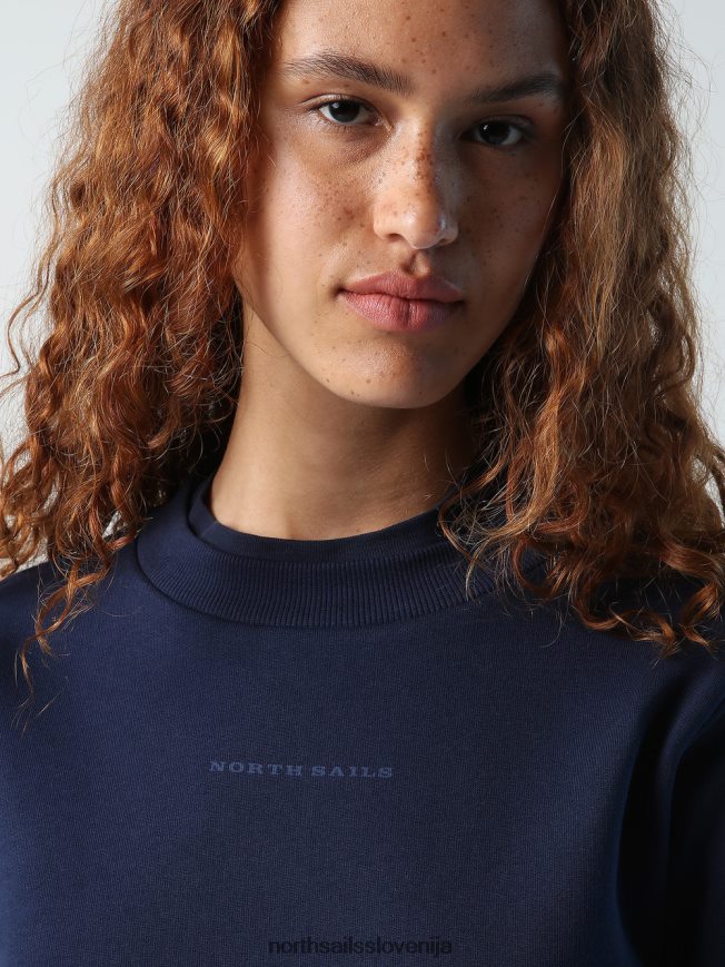 ženske North Sails mornarsko modra pulover z okroglim izrezom oblačila ZBDXNV1419