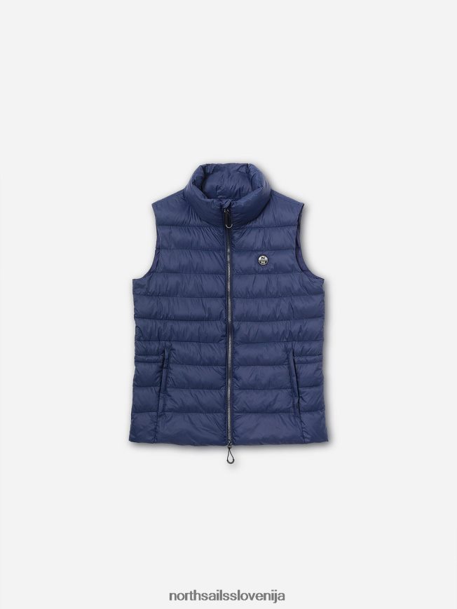ženske North Sails polnočno modra rhea gilet oblačila ZBDXNV1519