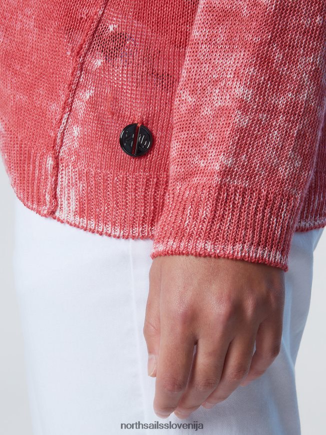 ženske North Sails čajna vrtnica laneni top z ladjastim izrezom oblačila ZBDXNV569