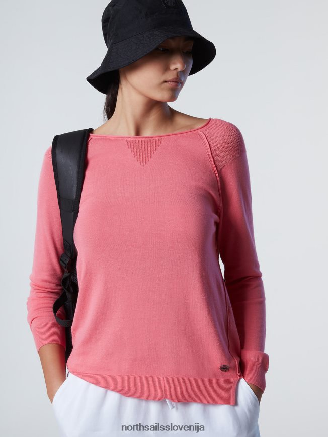 ženske North Sails čajna vrtnica top z ovratnikom iz aloje oblačila ZBDXNV575