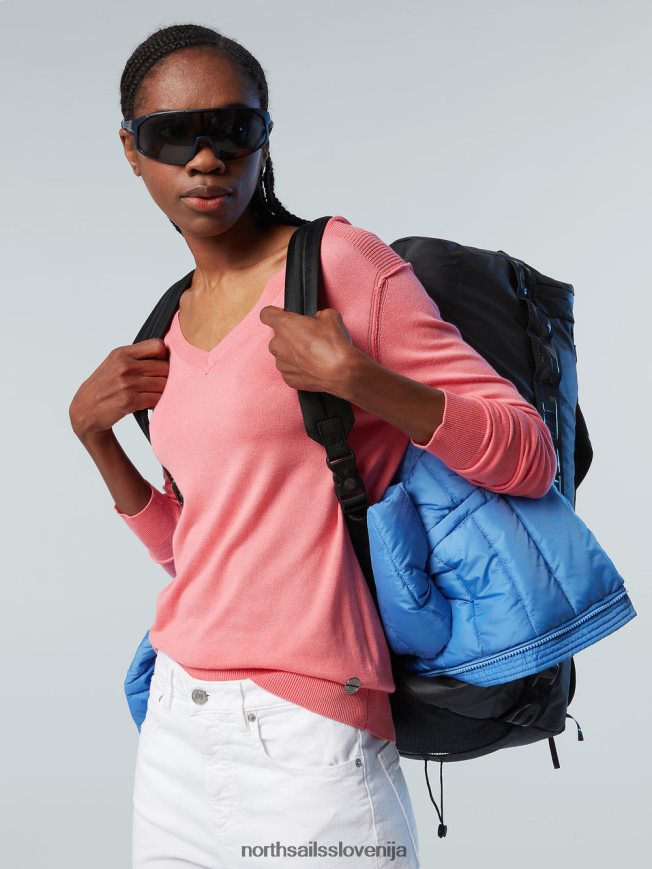 ženske North Sails čajna vrtnica top z v-izrezom iz aloe oblačila ZBDXNV566