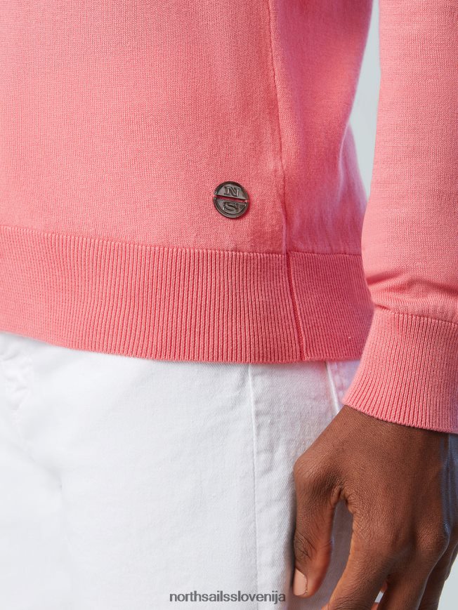 ženske North Sails čajna vrtnica top z v-izrezom iz aloe oblačila ZBDXNV566