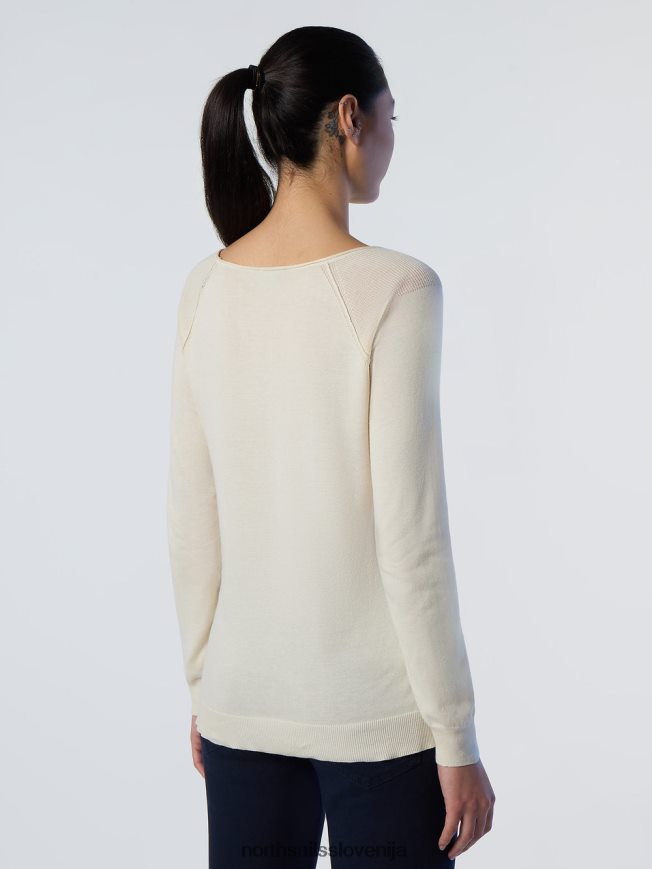 ženske North Sails alomandna krema top z ovratnikom iz aloje oblačila ZBDXNV577