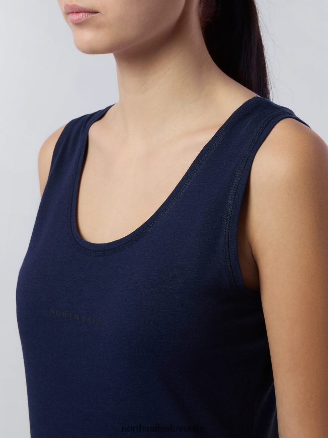 ženske North Sails mornarsko modra brezrokavnik iz bambusa oblačila ZBDXNV563