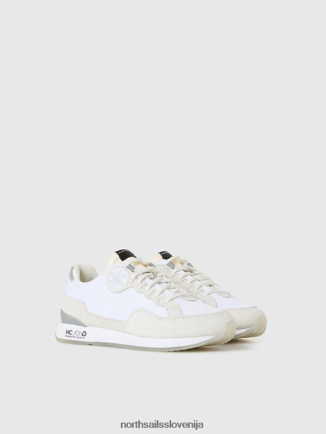 ženske North Sails bela hitch pure sneaker obutev ZBDXNV655